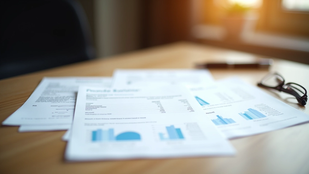 Certificati obbligazionari e documenti finanziari su una scrivania con una penna, simbolo di investimenti a reddito fisso