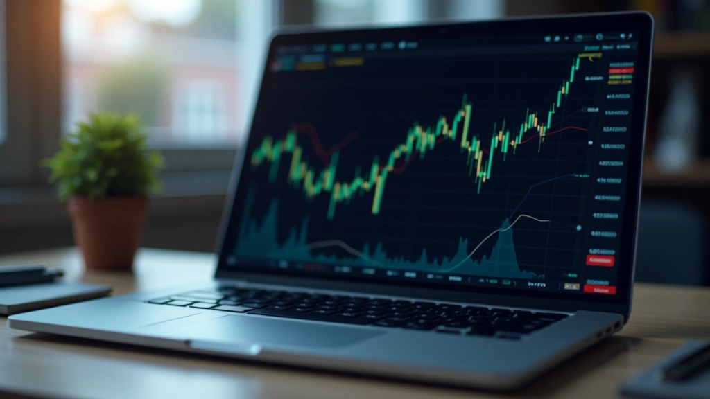 Schermo di trading che mostra ordini di compravendita e prezzi in tempo reale